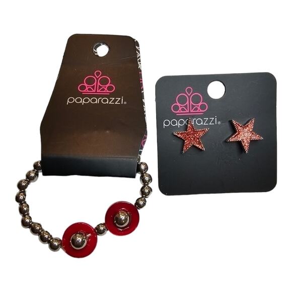 Paparazzi 10 Piece Lot of Bracelets and Earrings Great for Preteens and Teen NEW - Picture 2 of 8